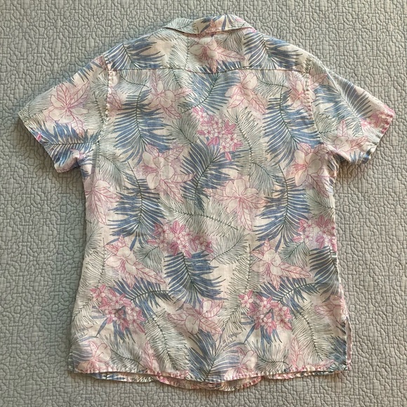 Tommy Bahama Linen Camp Shirt - Picture 5 of 8